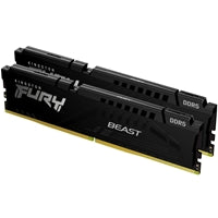 Kingston 32GB 6400MT/s DDR5 CL32 DIMM (Kit of 2) FURY Beast Black XMP Kingston 32GB 6400MT/s DDR5 CL32 DIMM (Kit of 2) FURY Beast Black XMP